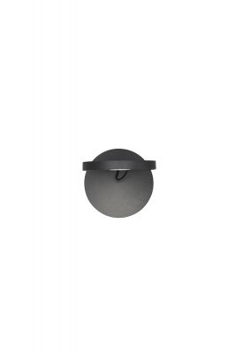 Demetra Faretto Wandleuchte anthrazitgrau von Artemide, moderne LED-Wandlampe für Schlafzimmer und Wohnraum.